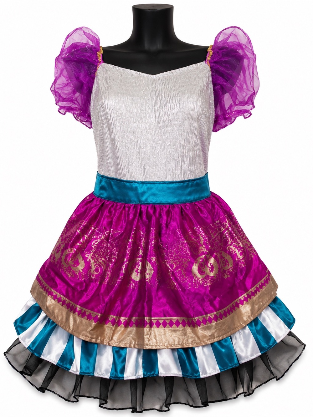Ever After High Purple & Teal Girls' Costume Dress